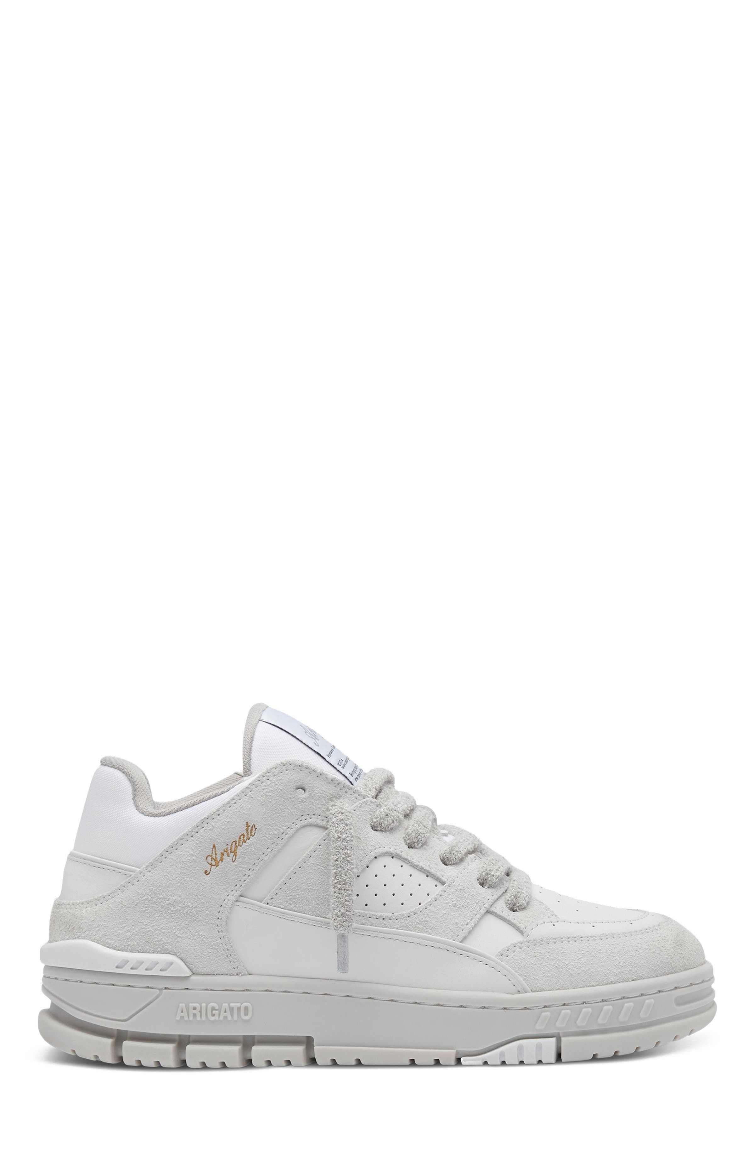 Axel Arigato Area Lo Fluffy Sneaker - Women's, Alternate, color, White/Off White