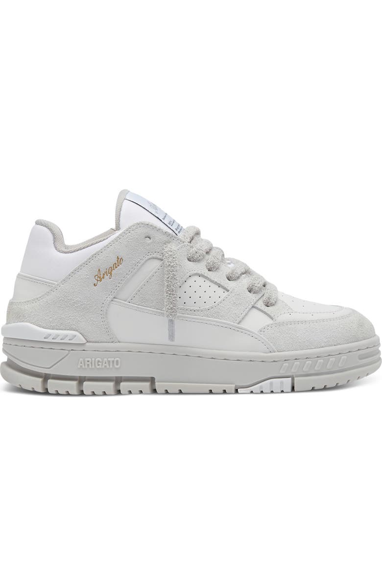 Axel Arigato Area Lo Fluffy Sneaker - Women's, Alternate, color, White/Off White