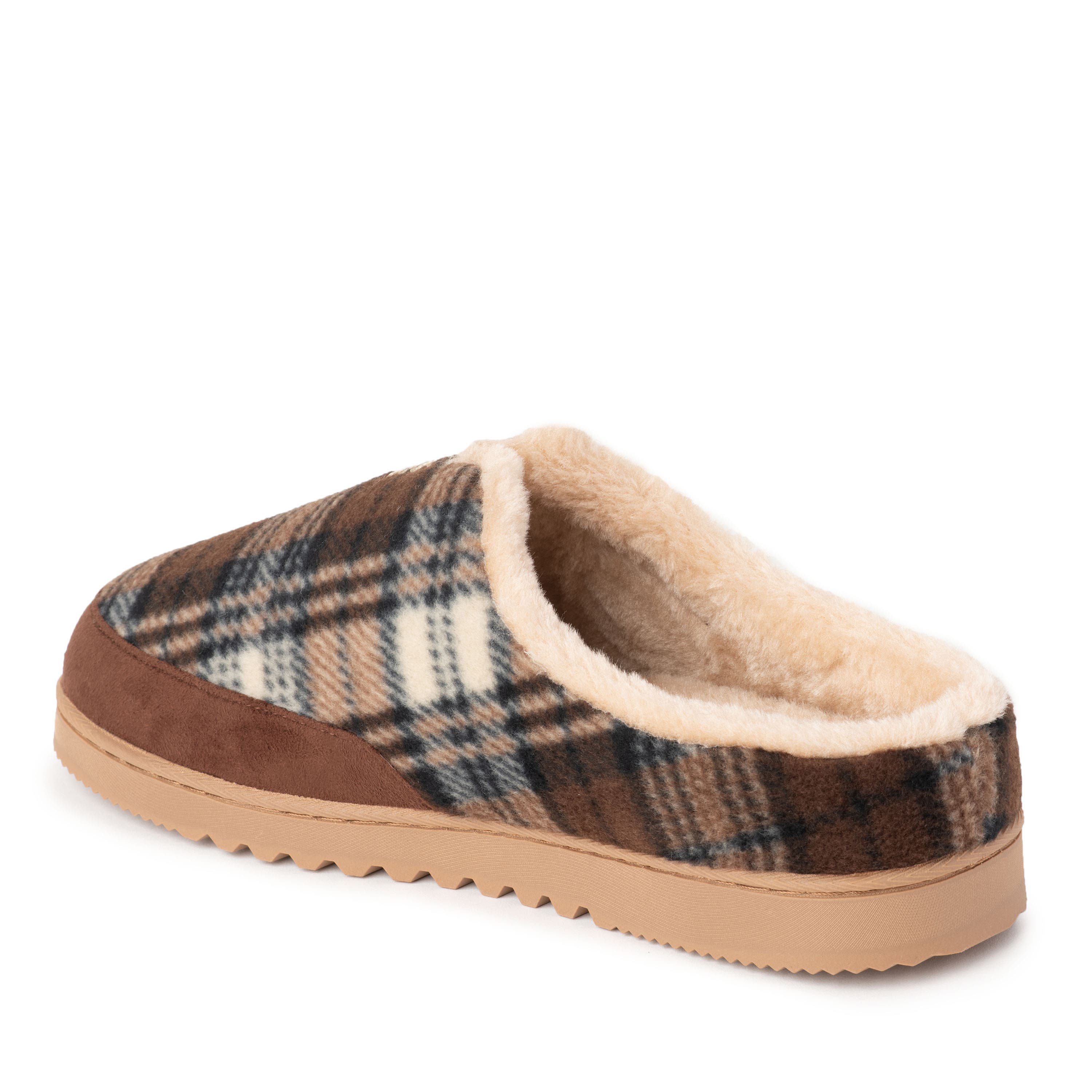 Aldan Clog Slippers, Alternate, color, BROWN