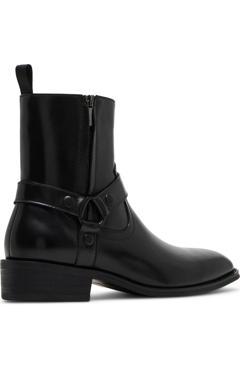 Steve Madden Essen Harness Boot, Alternate, color, Black Leather