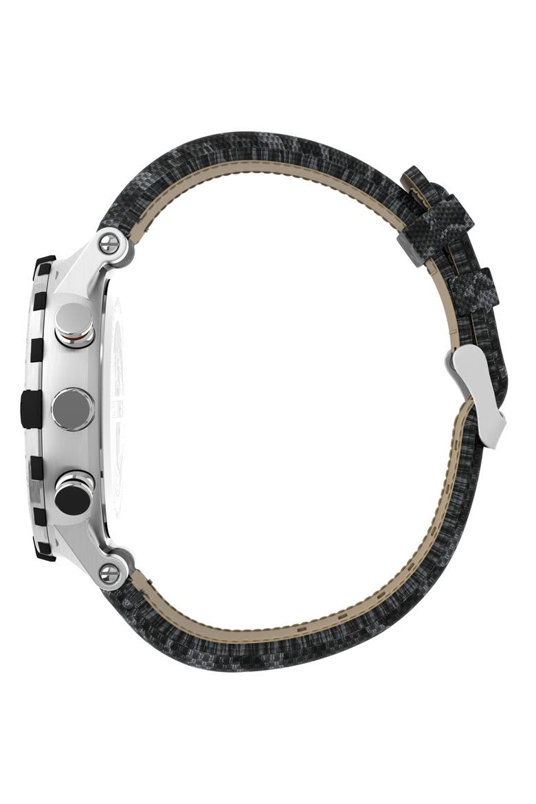 Expedition Tide Temp Compass Camo Strap Watch, 38mm, Alternate, color, SILVER/ BLACK/ CAMO