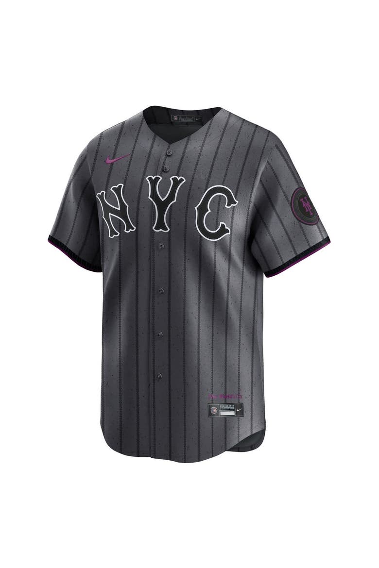 Men's Nike Juan Soto Gray New York Mets City Connect Limited Jersey, Alternate, color, Gray