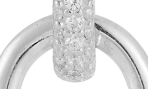 Chloe & Madison Chloe And Madison Drop Earrings In Silver