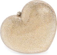 JUDITH LEIBER COUTURE Lamour Petite Coeur Heart Clutch