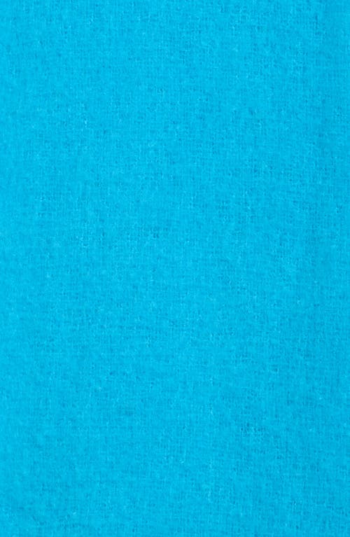 Kurt Geiger London Solid Neon Scarf In Blue