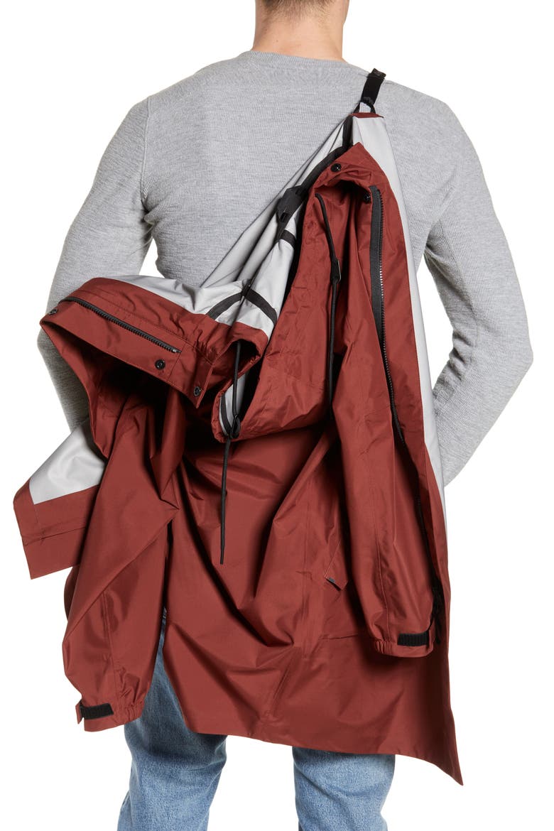 NikeLab Men's Parka, Alternate, color, PUEBLO BROWN/ BLACK