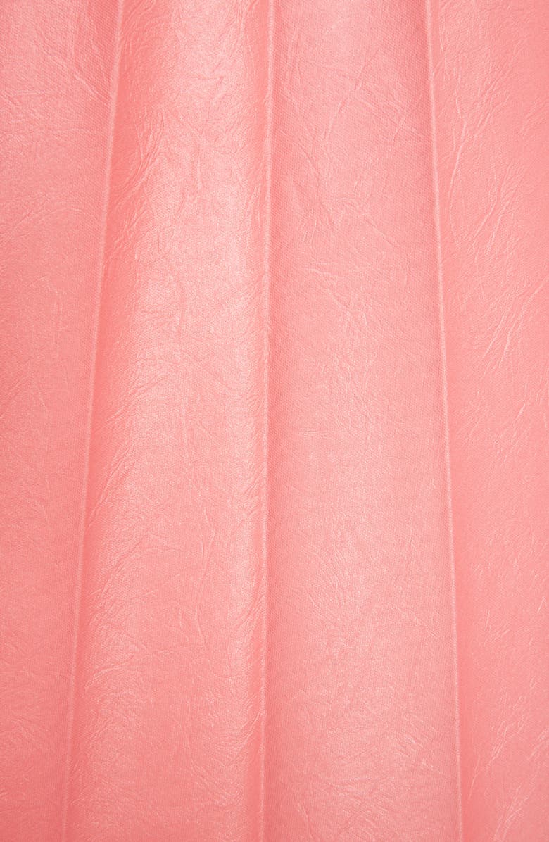 Givenchy Logo Waist Pleated Midi Skirt, Alternate, color, 