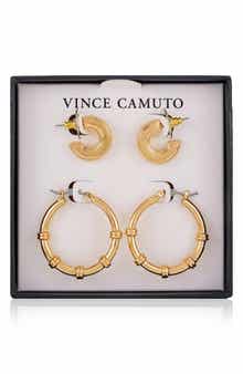 Vince Camuto Set of 2 Hoop Earrings
