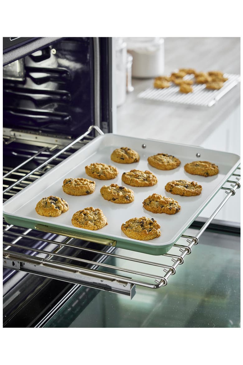 Reserve Aluminized Steel Half Sheet Pan, Alternate, color, SAGE