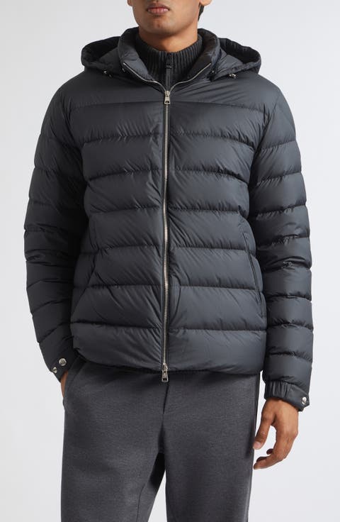 Arneb Down Puffer Jacket with Removable Hood