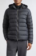 Moncler Arneb Down Puffer Jacket with Removable Hood