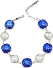 T Tahari Crystal Chain Bracelet