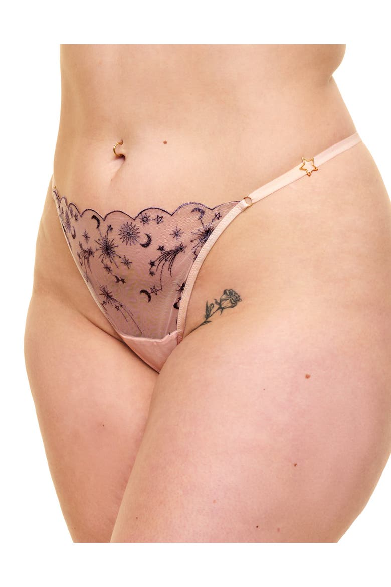Cassiopeia G-String Panties, Main, color, Light pink