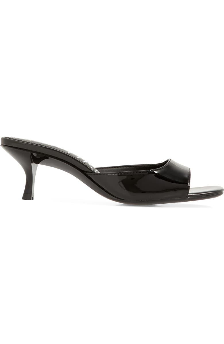 Calvin Klein Mega Kitten Heel Slide Sandal, Alternate, color,