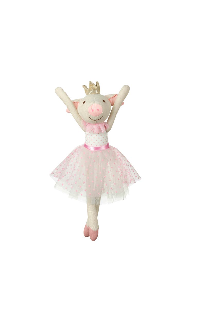 ORANGE TREE TOYS Rag Doll Ballerina Pig Small, Kids, Alternate, color, Multicolored