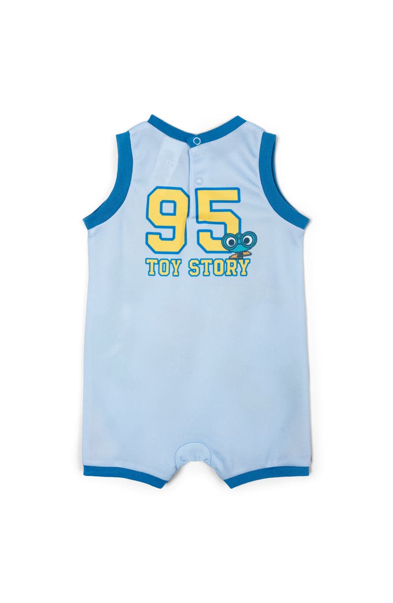 Disney Toy Story Basketball Romper and Sweatband Set, Alternate, color, Light Blue