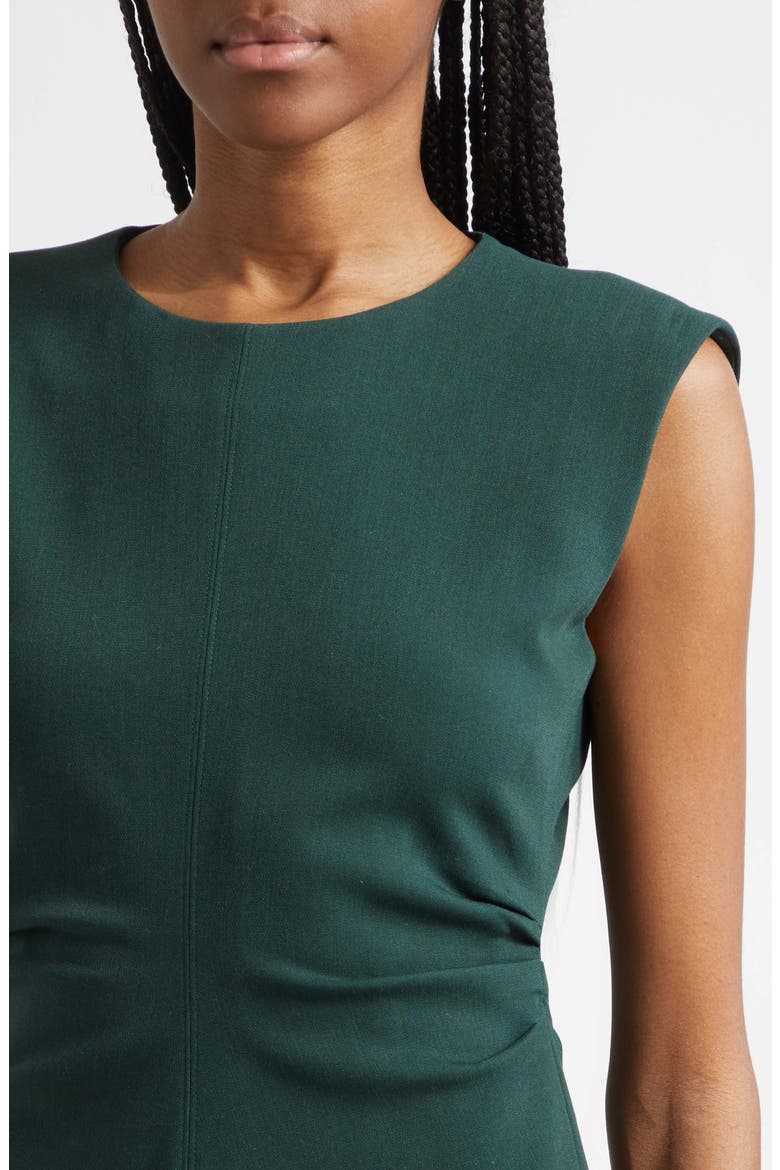 Imara Gathered Waist Minidress, Alternate, color, PINE