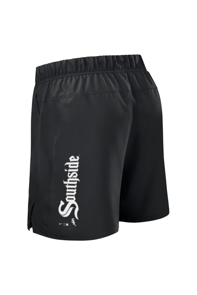 Men's Nike Black Chicago White Sox 2024 City Connect Woven Victory Performance Shorts, Alternate, color, Black
