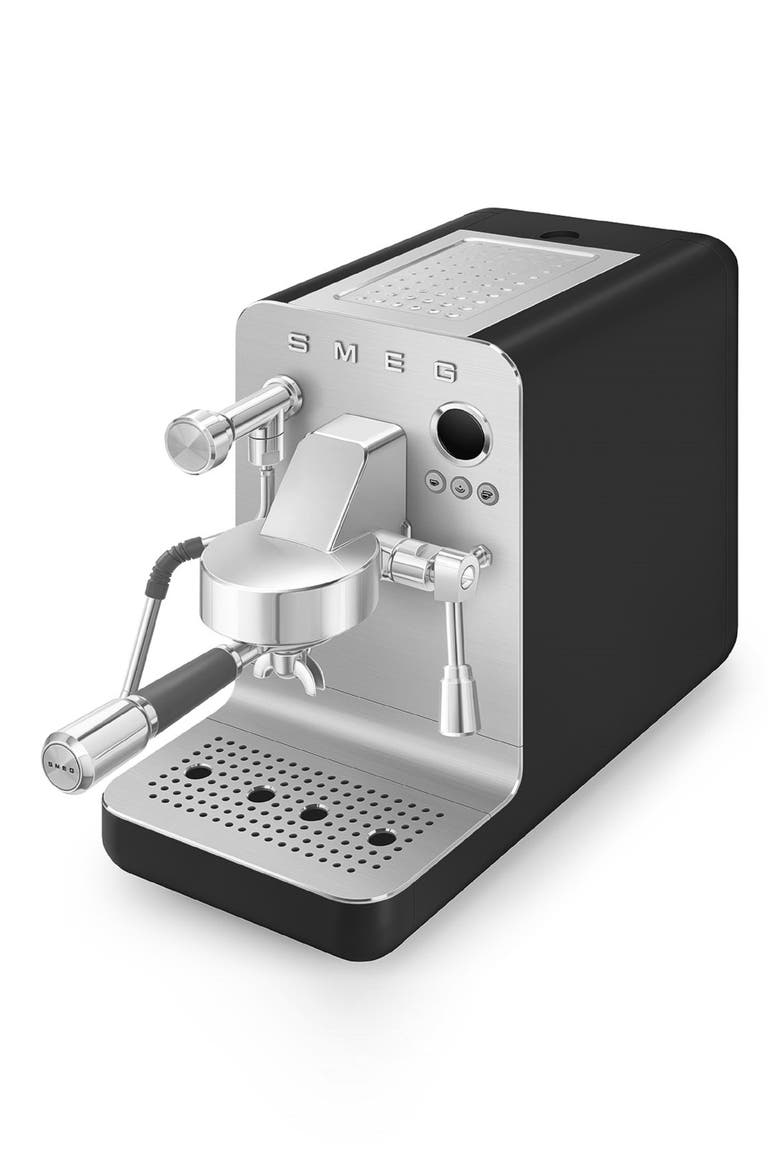 Semi-Professional Espresso Coffee Machine, Alternate, color, MATTE BLACK