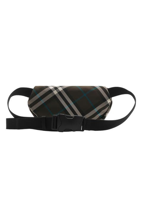 Small Check Equestrian Knight Belt Bag