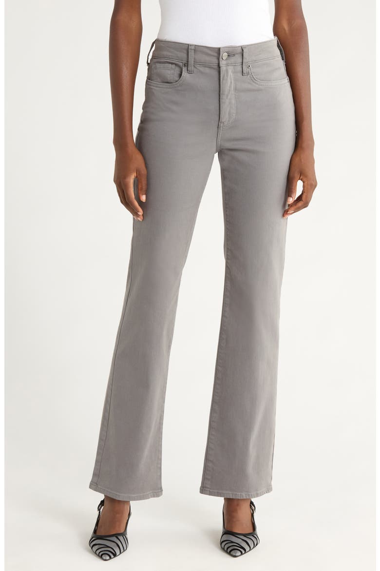 Marilyn High Waist Straight Leg Jeans, Main, color, LUNAR STONE