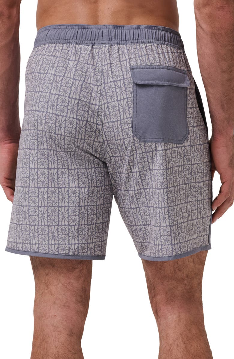 TravisMathew Cabana Board Shorts, Alternate, color, Heather Grey