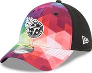 New Era Men's New Era  Pink Tennessee Titans 2023 NFL Crucial Catch 39THIRTY Flex Hat