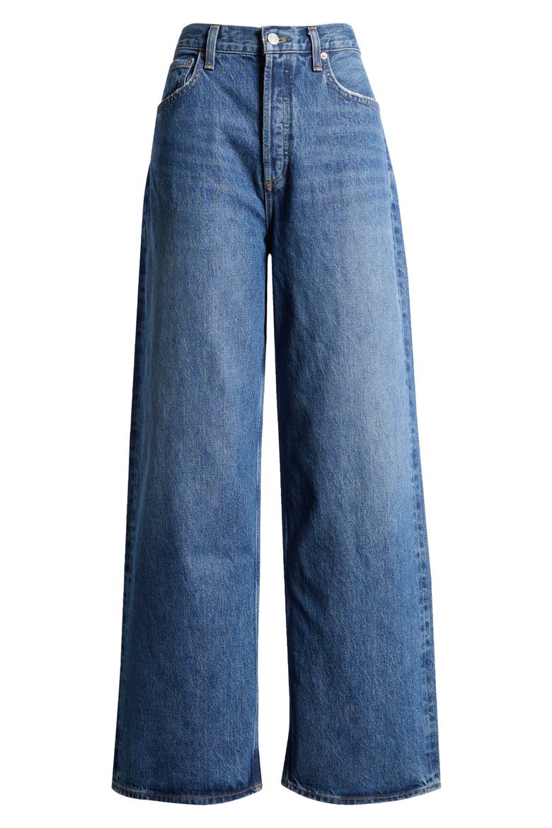 Low Slung Baggy Jeans, Alternate, color, ESSENCE