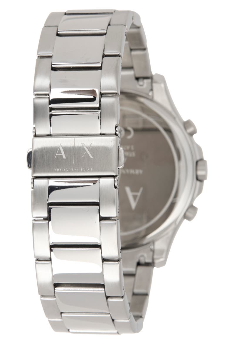 Men's Chronograph Bracelet Watch, 46mm, Alternate, color, NO COLOR