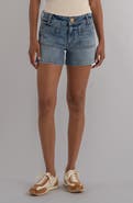 KUT from the Kloth Jane Welt Pocket High Waist Denim Shorts