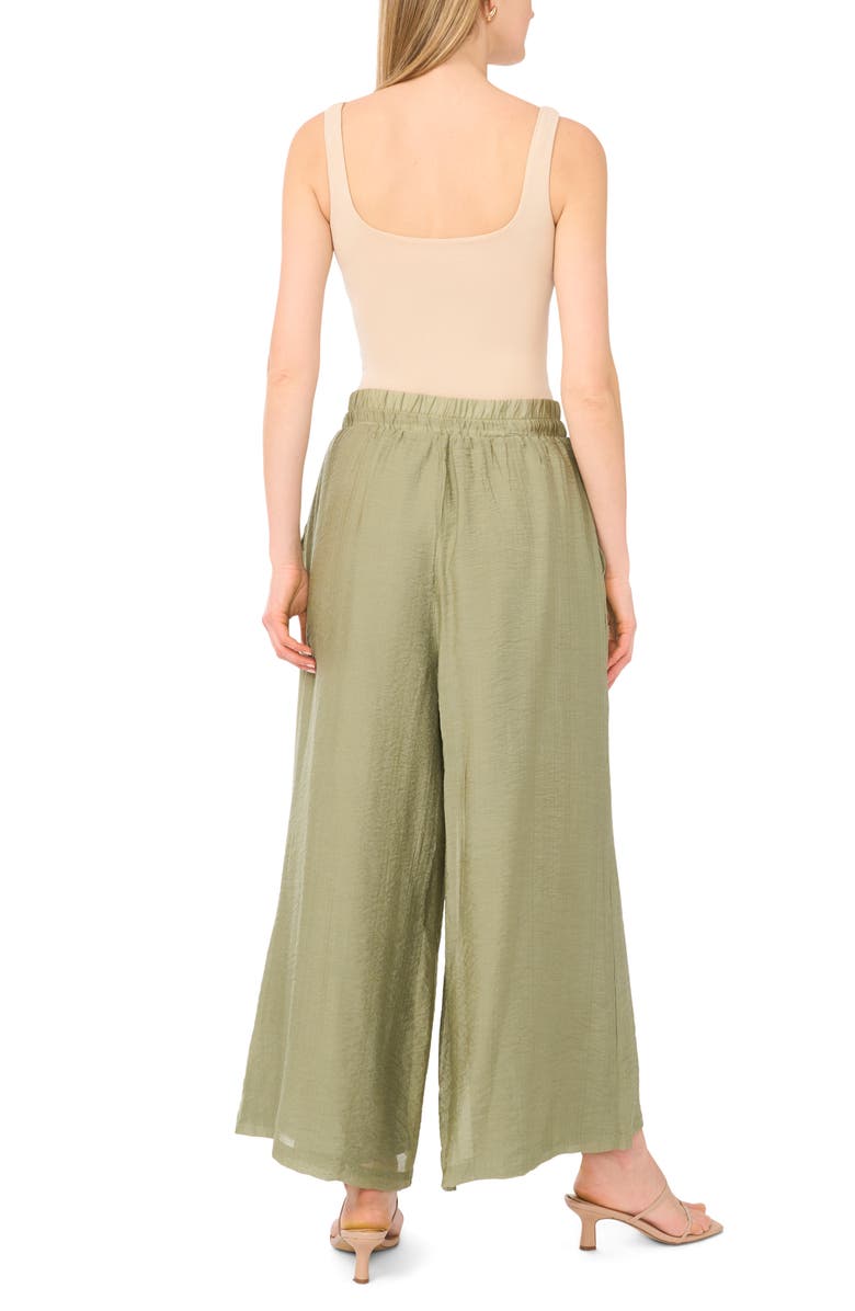 Vince Camuto Wide Leg Pants, Alternate, color, Olive