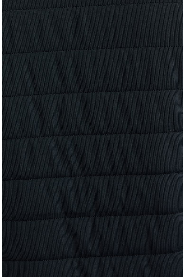 Fremantle Quilted Corduroy Vest, Alternate, color, BLACK