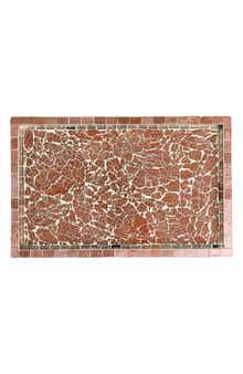 Tiramisu Rectangular Mosaic Decorative Tray