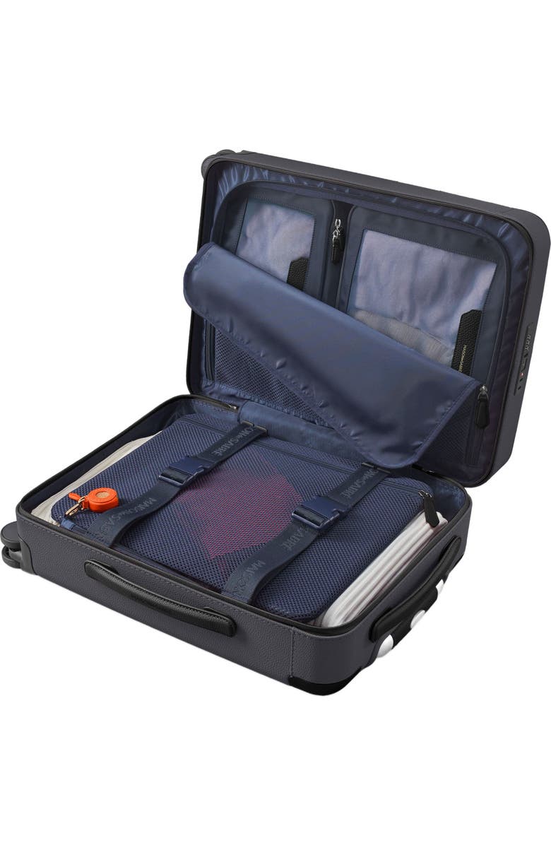 MAISON de SABRÉ The Carry On Suitcase, Alternate, color, Graphite Caviar