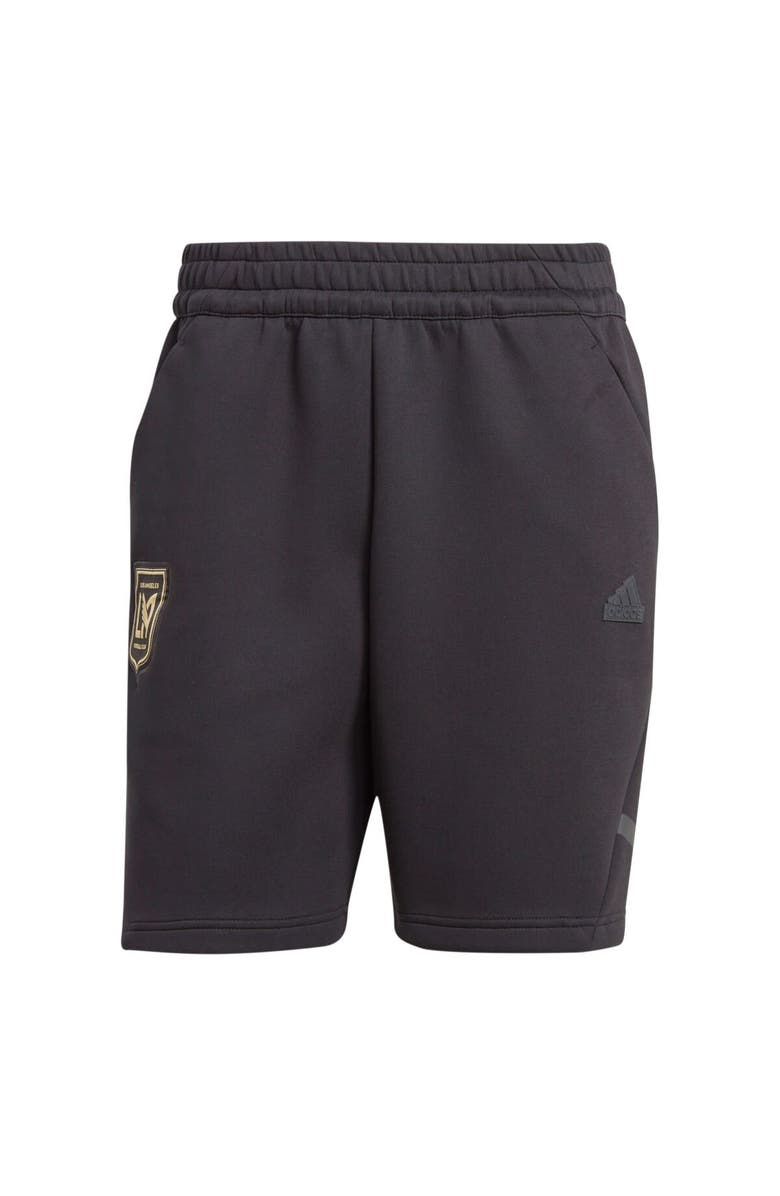 adidas Men's adidas Black LAFC 2024 Travel Shorts, Main, color, 
