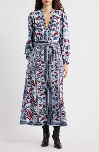 Marcelle Soft Blue Maxi Dress