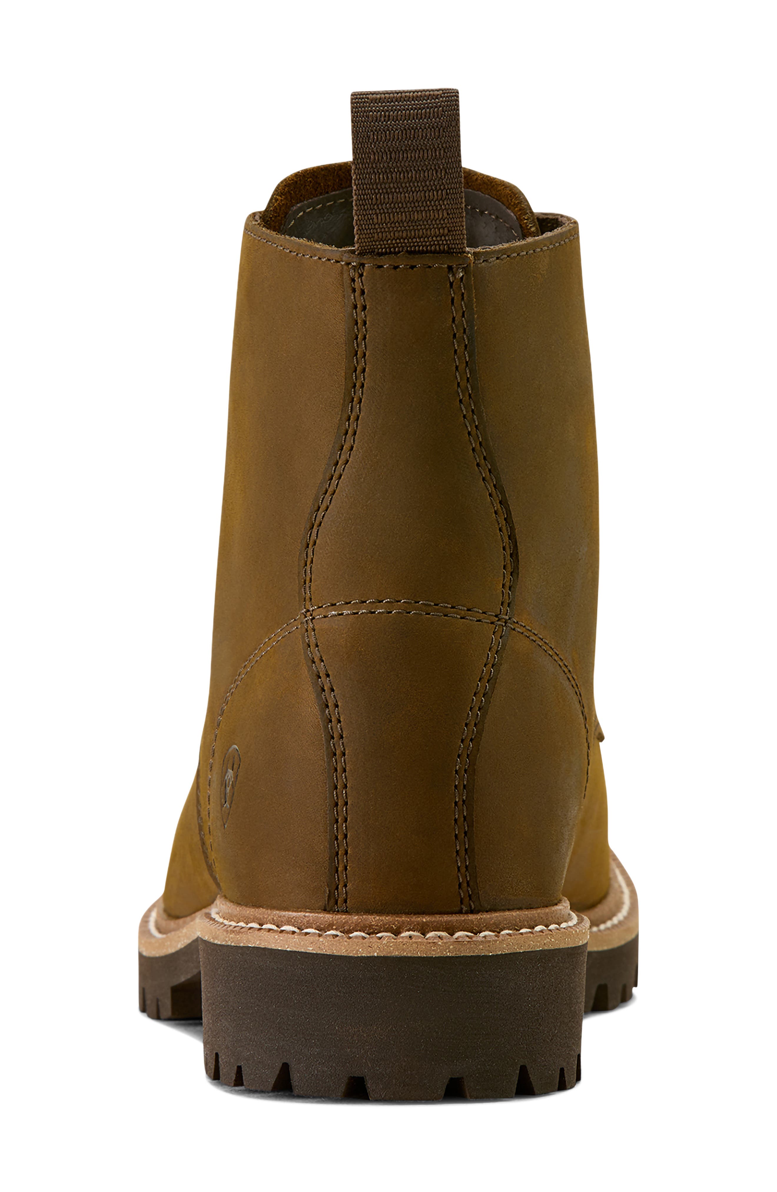 Ariat Split Rock Moc Toe Western Boot, Alternate, color, Distressed Dark Wheat