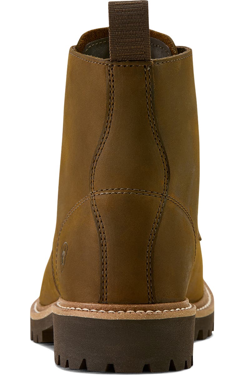Ariat Split Rock Moc Toe Western Boot, Alternate, color, Distressed Dark Wheat