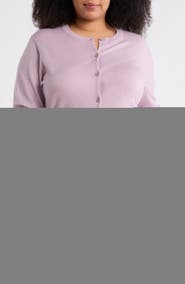 NORDSTROM RACK Crewneck Button Front Cardigan