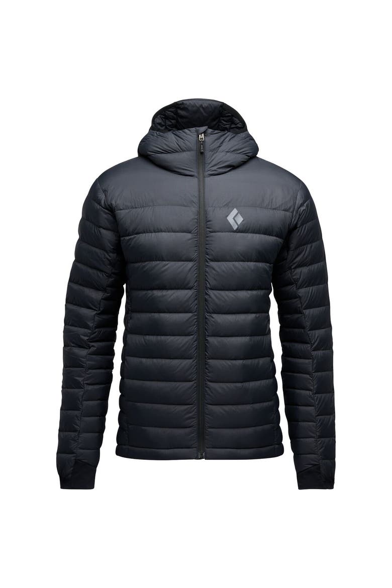 Access Down Hooded Jacket - Men's, Alternate, color, Black