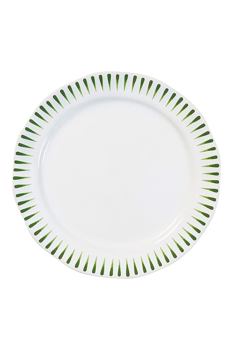 Sitio Stripe 16-Piece Dinnerware Set, Alternate, color, BASIL