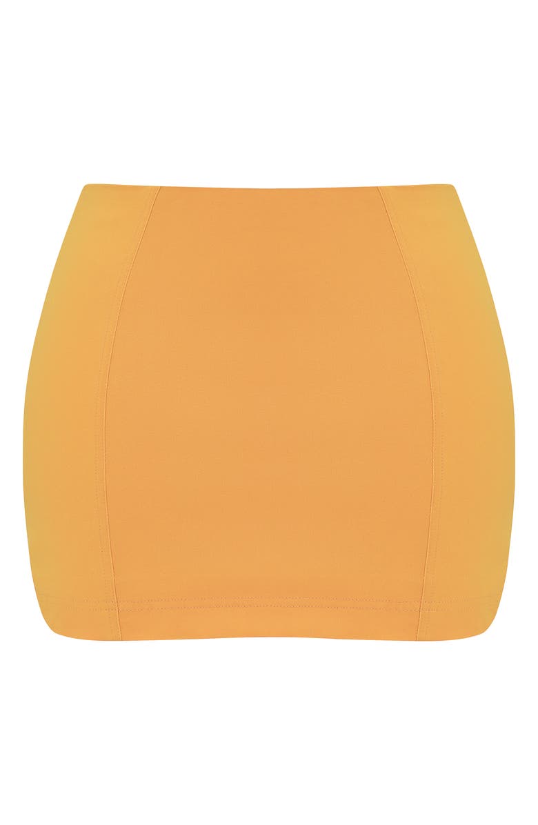 HOUSE OF CB Nisha Sculpting Miniskirt, Alternate, color, Warm Apricot