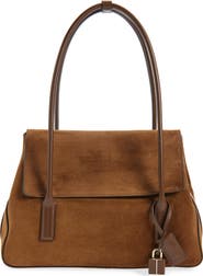 TOM FORD Medium Eclipse Suede Shoulder Bag