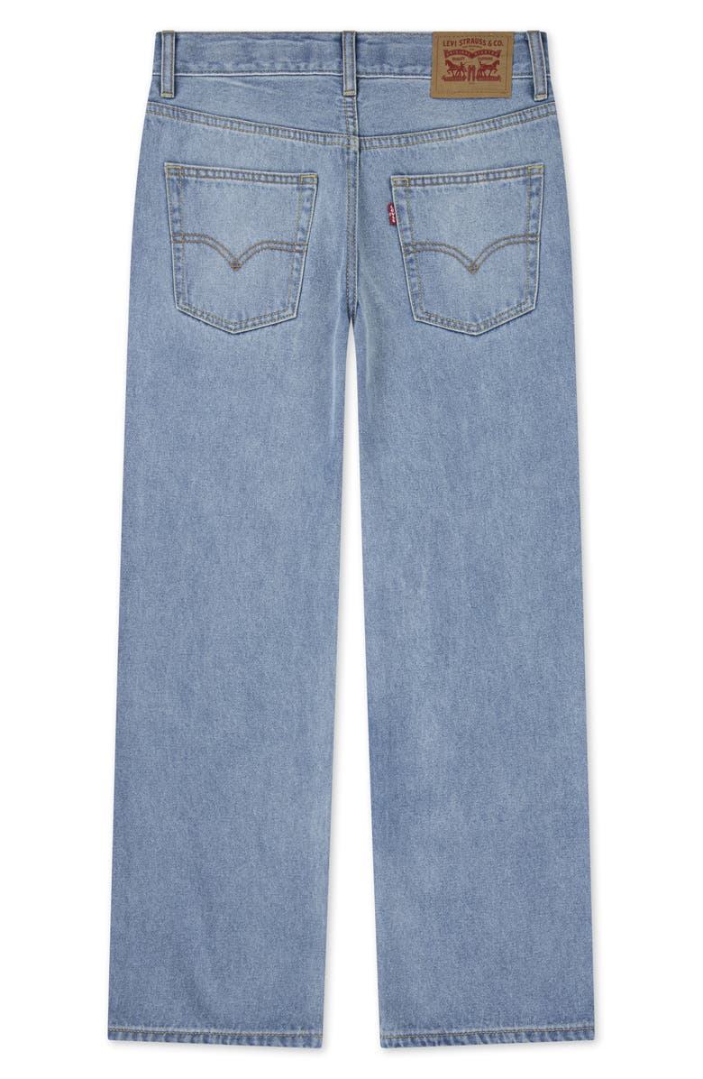 Levi's Kids' Relaxed Straight Leg Jeans, Alternate, color, Blue Stone