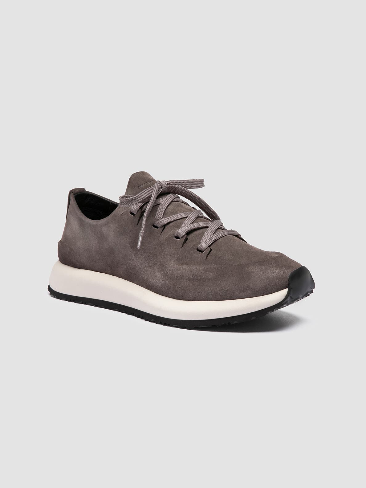 Officine Creative Entire 001 Suede Sock Sneakers, Alternate, color, Grey