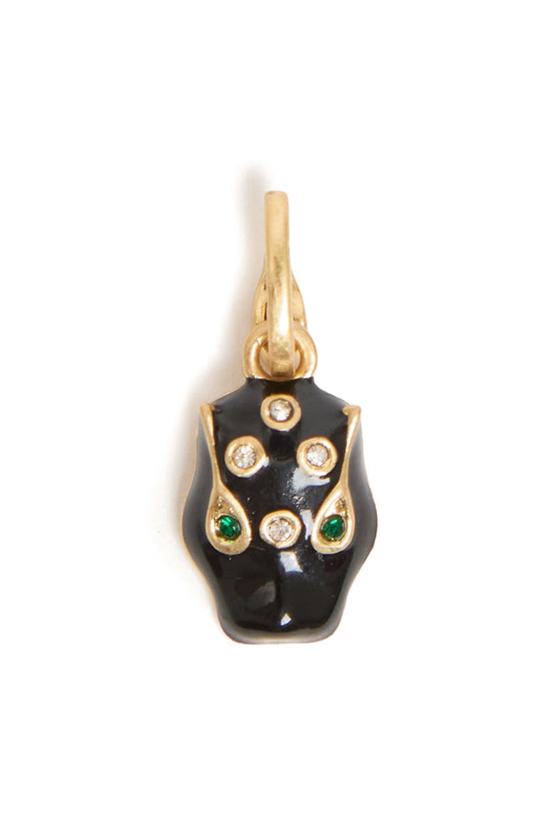 Le Panther Charm, Main, color, BLACK/ GOLD MULTI