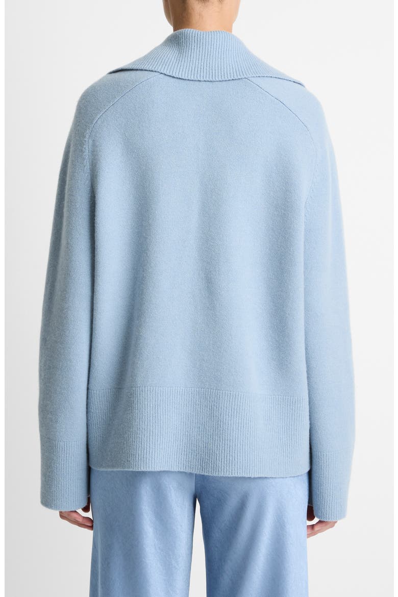Oversize Wool & Cashmere Blend Sweater, Alternate, color, PACIFIC