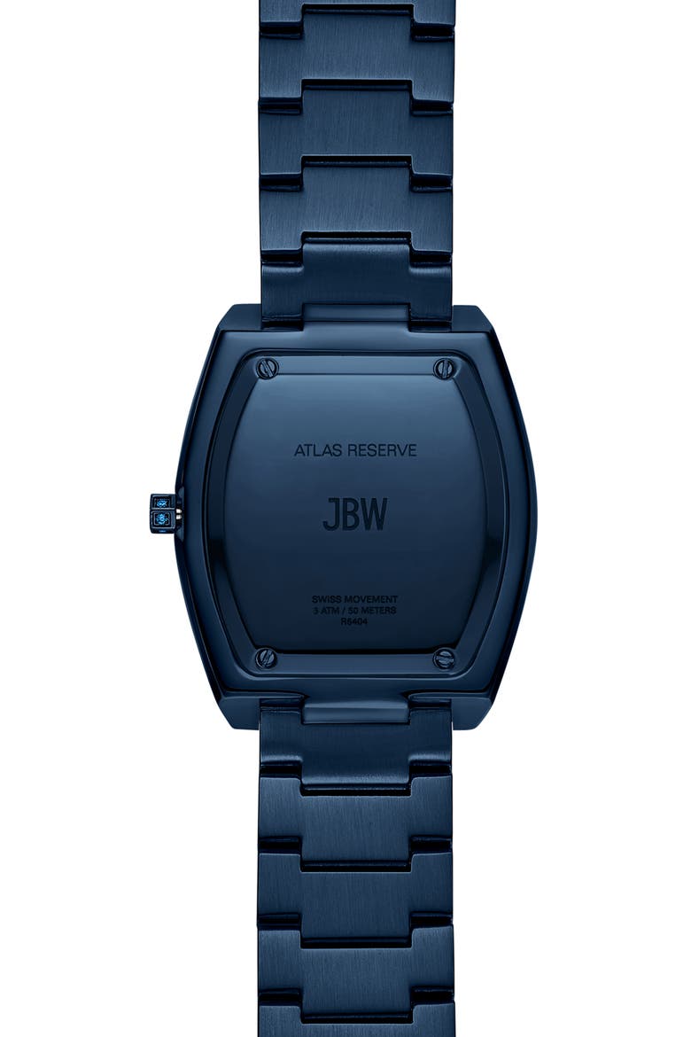 Reserve Atlas Bracelet Watch, 34mm, Alternate, color, BLUE