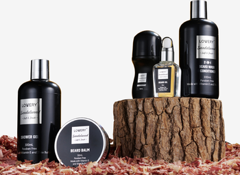 Deluxe Sandalwood Self Care Grooming Beard Kit
