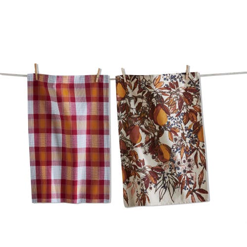 Tag Pear Dishtowel Set In Multi